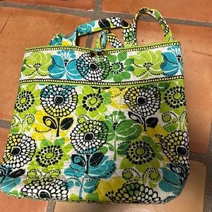 Vera Bradley Medium Tote with wristlet included. From a non smoking home.